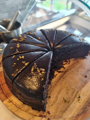 Chocolate cake ~ 21/10/21 at nomVnom Bistro - Clarke Quay in Central Singapore