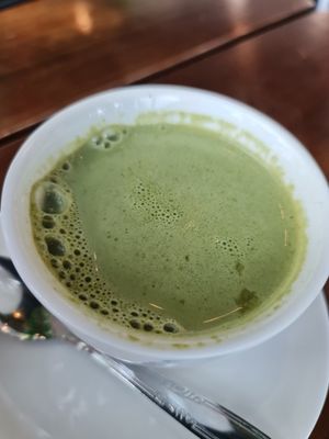 Matcha Latte ~ 21/10/21 at nomVnom Bistro - Clarke Quay in Central Singapore