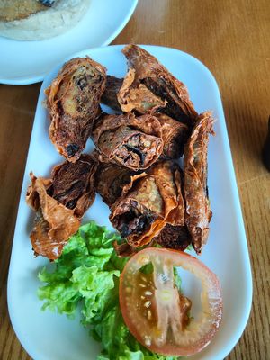 Burdock fried popiah. at nomVnom Bistro - Clarke Quay in Central Singapore