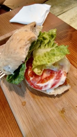 Nom nom burger at nomVnom Bistro - Clarke Quay in Central Singapore