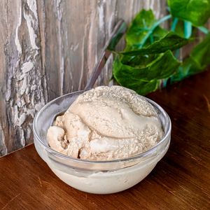 Coffee Chickpea Ice Cream at nomVnom Bistro - Clarke Quay in Central Singapore