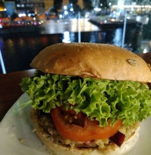 Beetroot Hummus at nomVnom Bistro - Clarke Quay in Central Singapore