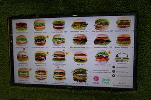 Burgers at nomVnom Bistro - Clarke Quay in Central Singapore