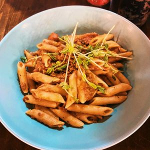 Pasta bolognaise   at nomVnom Bistro - Clarke Quay in Central Singapore