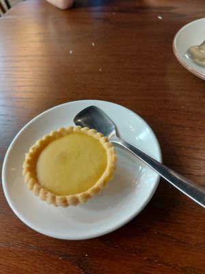 "Egg" tart at nomVnom Bistro - Clarke Quay in Central Singapore