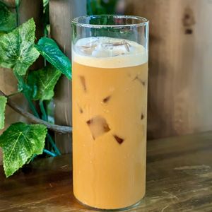 Vegan Thai Milk Tea at nomVnom Bistro - Clarke Quay in Central Singapore