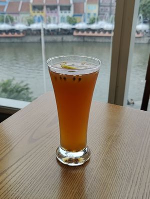 passionate fruit juice at nomVnom Bistro - Clarke Quay in Central Singapore