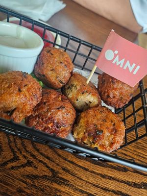 Omni Meatballs ~ 10/12/23 at nomVnom Bistro - Clarke Quay in Central Singapore