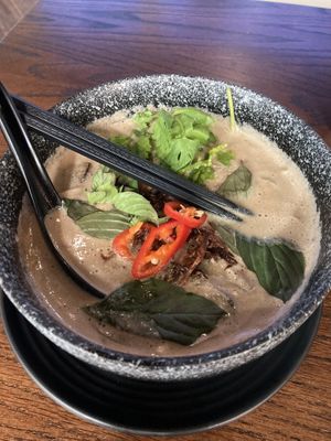 Bamnut Pho 😋😋😋  at nomVnom Bistro - Clarke Quay in Central Singapore