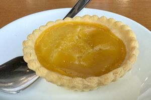 “Egg” tart  at nomVnom Bistro - Clarke Quay in Central Singapore