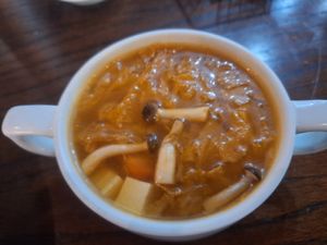 Kimchi soup at nomVnom Bistro - Clarke Quay in Central Singapore