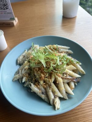 Truffled mushroom pasta   at nomVnom Bistro - Clarke Quay in Central Singapore