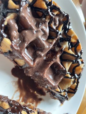 Waffle  at nomVnom Bistro - Clarke Quay in Central Singapore