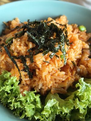 Kimchi fried rice at nomVnom Bistro - Clarke Quay in Central Singapore