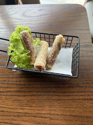 Vietnam yam rolls   at nomVnom Bistro - Clarke Quay in Central Singapore