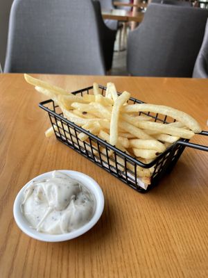 Truffle fries  at nomVnom Bistro - Clarke Quay in Central Singapore