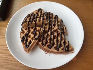 Waffle   at nomVnom Bistro - Clarke Quay in Central Singapore