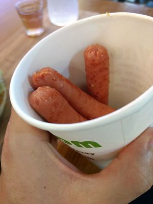 Eeerrrrr... sausage at nomVnom Bistro - Clarke Quay in Central Singapore