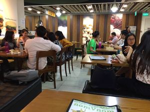 The restaurant  at nomVnom Bistro - Clarke Quay in Central Singapore