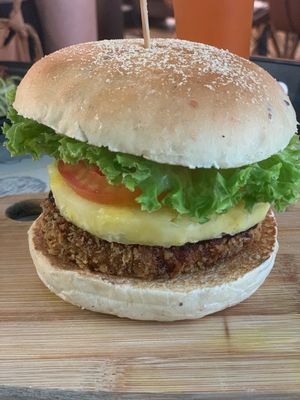 Jacky Burger  at nomVnom Bistro - Clarke Quay in Central Singapore