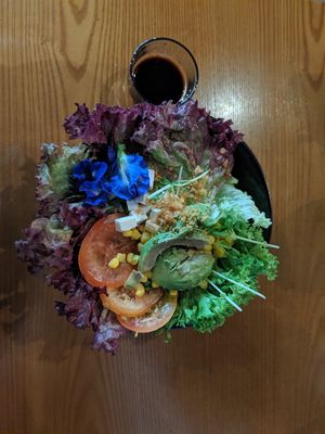 Rainbow salad at nomVnom Bistro - Clarke Quay in Central Singapore