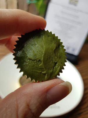 Matcha chocolate at nomVnom Bistro - Clarke Quay in Central Singapore