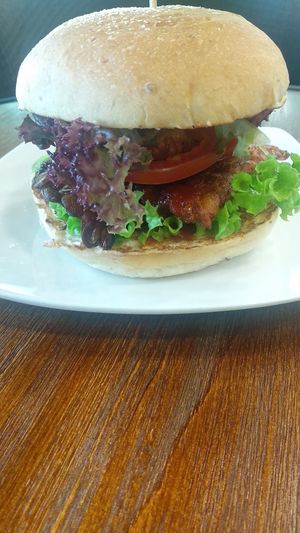 Templicious Burger @ SGD 6.9 + taxes at nomVnom Bistro - Clarke Quay in Central Singapore