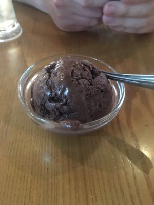 Chocolate Icecream at nomVnom Bistro - Clarke Quay in Central Singapore
