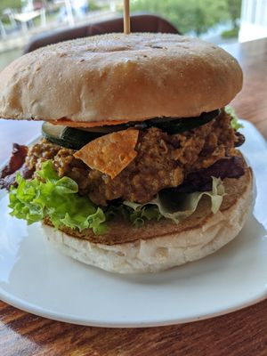 The Tempeh Rendang at nomVnom Bistro - Clarke Quay in Central Singapore