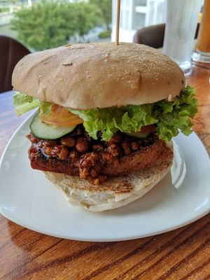 Alamak! Best of the three burgers we tasted at nomVnom Bistro - Clarke Quay in Central Singapore