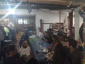 The place, from inside at RDA 69 in Lisbon