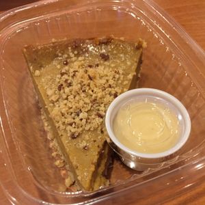 pumpkin pie at Native Foods in River Forest