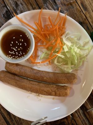 Sausage at La Carotte Qui Rit in Koh Tao