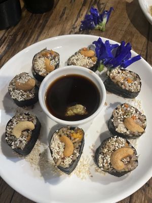 Sushi  at La Carotte Qui Rit in Koh Tao