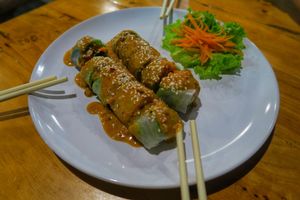 Sommer Rolls at La Carotte Qui Rit in Koh Tao