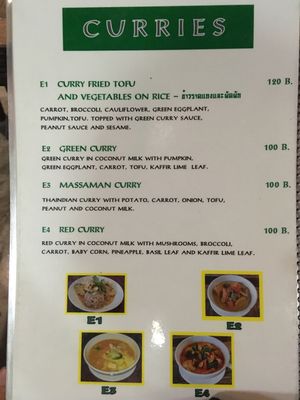 Menu 6 at La Carotte Qui Rit in Koh Tao