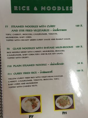 Menu 9 at La Carotte Qui Rit in Koh Tao