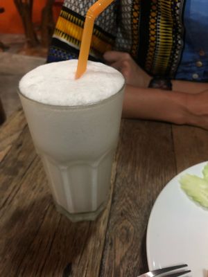 Best young coconut shake on the island! at La Carotte Qui Rit in Koh Tao