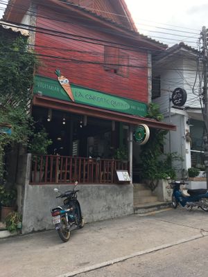 Shop front  at La Carotte Qui Rit in Koh Tao