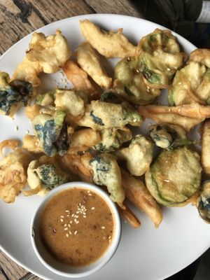 Tempura  at La Carotte Qui Rit in Koh Tao