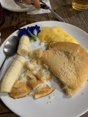 Pancake  at La Carotte Qui Rit in Koh Tao
