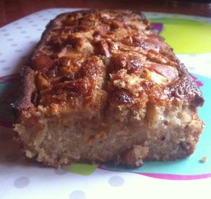 Cinnamon and apple cake ( vegan, organic & gluten free)  at Les Petits Plats d'Anna - Food Truck in Angers