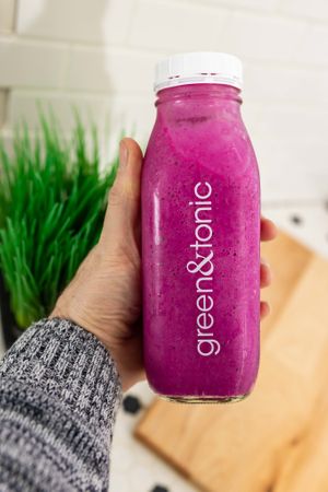 Smoothie at Green & Tonic in New Canaan