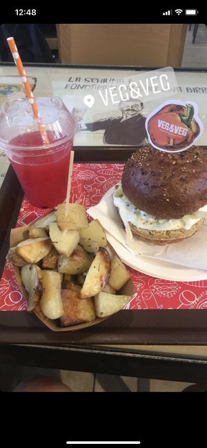 the watermelon juice was perfectly refreshing at Veg & Veg in Florence