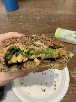 Veg burger Toscano  at Veg & Veg in Florence