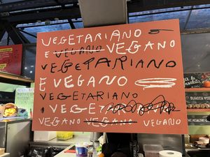 Board  at Veg & Veg in Florence