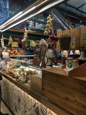 Salad bar at Veg & Veg in Florence