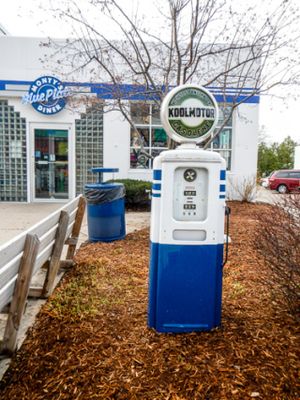 outside at Monty's Blue Plate Diner in Madison