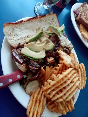 Heathen Vegan Shoplifter's Delight at Monty's Blue Plate Diner in Madison