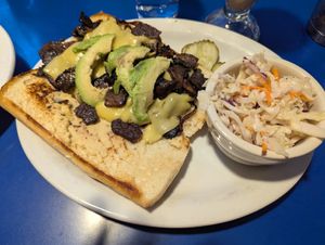 Heathen Vegan Shoplifter's Delight at Monty's Blue Plate Diner in Madison